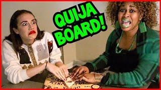 QUIJA BOARD CHALLENGE  GloZell amp Miranda [upl. by Llatsyrk233]