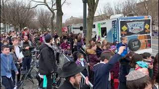 Mitzvah Tank Parade in NYC 2021 [upl. by Krisha]