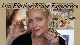 💋Lisa Eldridge Rouge Experience lipstick case with refills  Every Shade 💋 [upl. by Jobey]