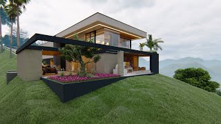 Casa en la Ladera  Modern house [upl. by Sylera683]