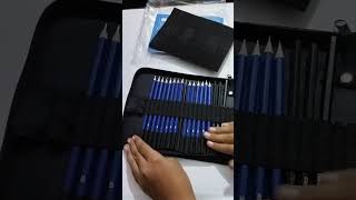 ASMR  New Sketching Kit Unboxing  Corslet  Sketching [upl. by Jerrylee]