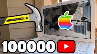 Bored Smashing  MacBook 100K SPECIAL [upl. by Acinoev]