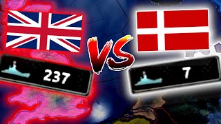 Can You Take The UK As Denmark  Hoi4 Arms Against Tyranny [upl. by Erdda351]