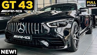 2022 MERCEDES AMG GT 4 Door Coupe GT 43 NEW FACELIFT Full InDepth Review BRUTAL Sound 4MATIC MBUX [upl. by Droffats203]