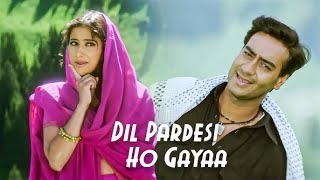 Dil Pardesi Ho Gaya  Kachche Dhaage  Ajay Devgn  Manisha Koirala  Lata Mangeshkar  Kumar Sanu [upl. by Fugate855]