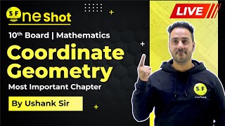 Coordinate geometry in One Shot for Class 10 maths With Ushank Sir Science and Fun [upl. by Ettezzil]