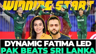 Dynamic Fatima Sana led Pakistan Women beats Sri Lanka Women  Womens T20 World Cup 2024 [upl. by Polash471]