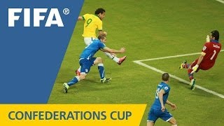 Italy 24 Brazil  FIFA Confederations Cup 2013  Match Highlights [upl. by Ellenuahs]