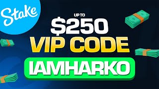 Stake Promo Code 2024  UP TO 250 BONUS  Stake Promo Code [upl. by Giffie371]