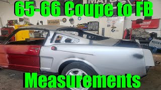 Mustang Conversion The Measurements You NEED [upl. by Akerdnuhs]