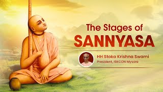 The Different Stages of Sannyasa  HH Stoka Krishna Swami [upl. by Artinek42]