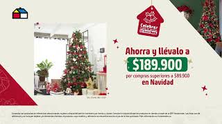 Aprovecha los mejores ahorros y descubre más de mil productos para decorar y armar tu Navidad [upl. by Drahnreb]