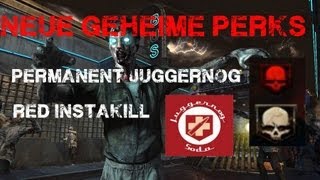 TranZit  Neue geheime Perks  Permanent Juggernog  Red Instakill [upl. by Furtek]