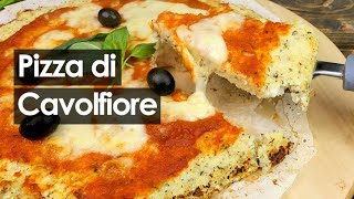 Finta pizza di cavolfiore la ricetta light per non rinunciare alla margherita [upl. by Noxin]