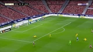 CARRASCO AMAZING GOAL AGAINST BARCELONA [upl. by Yhtomot495]