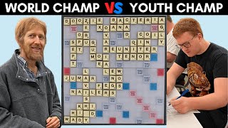 Scrabble World Champ🏆 vs Scrabble Youth Champ🏆 [upl. by Cirda]