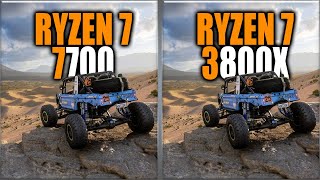 Ryzen 7 7700 vs 5800X Performance Showdown [upl. by Rahcir]