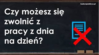 Rozwiązanie umowy o pracę natychmiast z winy pracodawcy [upl. by Chipman]