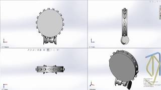 Roller Gear Solidworks [upl. by Sayers]