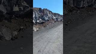 La Palma Volcano opened lava Carr El Hoyo Todoque  Cam Aniceto canary islands shorts [upl. by Janelle118]