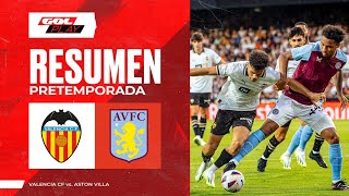 RESUMEN VALENCIA CF 12 ASTON VILLA [upl. by Yelda185]