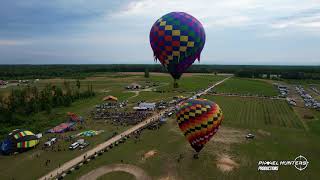 Hot Air Balloon Festival 2024 at Wind Vineyards [upl. by Adur]