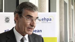 5th EHPA Heat Pump Forum  Interview with Karl Ochsner President EHPA [upl. by Etnasa]