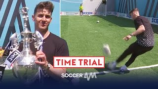 Tom Cairney takes on the Soccer AM Pro AM Time Trial ⏰ [upl. by Korten]