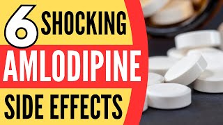 6 SHOCKING AMLODIPINE SIDE EFFECTS 😱💥 [upl. by Hayyim]