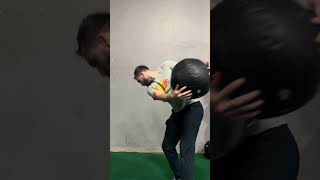 Medicine Ball Rotational Throw [upl. by Anilemrac]