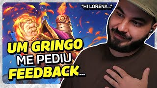 🎨 DEI FEEDBACK para um GRINGO que quer TRABALHAR com HEARTHSTONE  Feedbacks na arte dos Seguidores [upl. by Scrogan389]