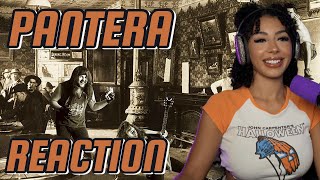 PANTERA  Latina First reaction  Cowboys from hell [upl. by Eidnam]