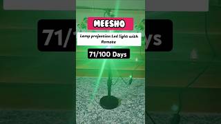 Meesho projection Led light with remote shorts youtubeshorts short ytshort led light trending [upl. by Faythe]