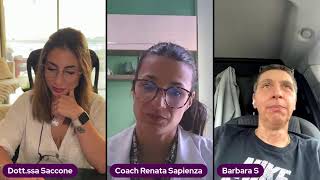 Perdere peso con una vita frenetica  Intervista live con Barbara [upl. by Hocker433]