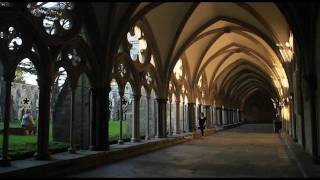 Salisbury Cathedral 6 min with narration by David Oakes [upl. by Akenal]