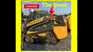 Watch Eric in Action with the New Holland C345 Track LoaderBrush Cutter  Tree Clearing Demo Job [upl. by Laird]