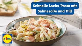 LachsPasta  Fischrezepte  Lidl Kochen [upl. by Nela929]