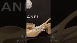 chanel slingback heels shoes designershoes luxury luxuryshoes designer fashion style [upl. by Jacqueline478]