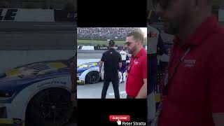 Denny Hamlin Thanks Chase Elliott After Martinsville [upl. by Letha]