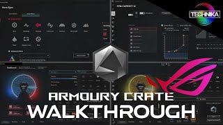 Asus Armoury Crate  Aura Sync  Fan Xpert  kompletter Walkthrough 2024 [upl. by Jar]