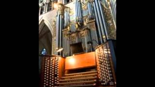 César Franck  Choral no3 in a minor Westminster Abbey [upl. by Ynahpit]