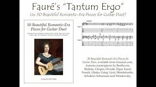 Tantum Ergo Guitar Duet [upl. by Ai]