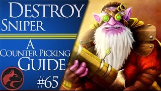 How to counter pick Sniper  Dota 2 Counter picking guide 65 [upl. by Pontias]