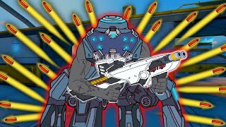 Carbine 12 ARACHNOS  Mech Arena funny video [upl. by Atnwahs]