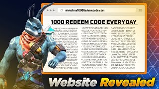 Free Redeem Code Website Revealed 🔥🤘 [upl. by Sammy934]