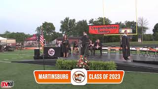 Martinsburg High School Graduation Ceremony For The Class of 2023 5232023 [upl. by Dang572]