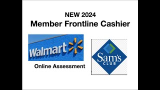 NEW 2024 Walmart Member frontline cashier  Sams club [upl. by Birk529]