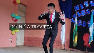 🎧Mi Niña Traviesa🎧 Cover  MisterJunior Luis Coronel  Banda Romántica [upl. by Enymzaj552]