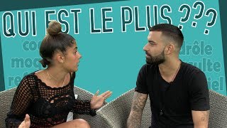 quotQui est le plus quot  Coralie Porrovecchio affiche salement Vincent Queijo Les Anges 10 [upl. by Tnilc]