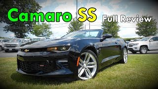 2017 Chevrolet Camaro SS Full Review  Coupe amp Convertible [upl. by Yentruocal]